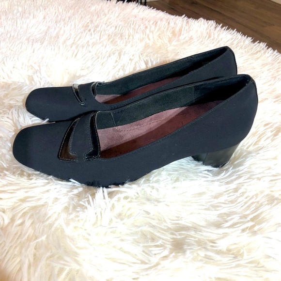 Clark’s Everyday Black Dress Shoe, Active Air, Size: 7N - Picture 4 of 8